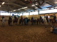 Rencontre des élèves de la section sportive équitation avec une pointure de dressage !